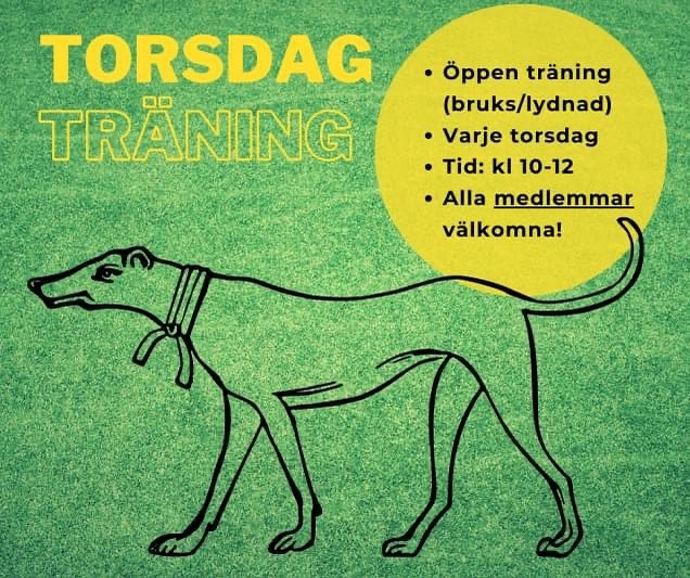 ‼️Lite info om den öppna ‼️torsdagsträningen:
Vi håller på fram till och med 16/12. Sedan görs ett uppehåll över jul och nyår och lite till. ❄️❄️
Nya tag på torsdagen 20/1, 2022.
Vill du träna på egen hand eller med någon träningskompis går det såklart superbra, men under uppehållet kommer det inte finnas någon instruktör på plats.
#brukslydnadsträning #brukslydnad #lydnadsträning #hundträning #simrishamnsbrukshundklubb